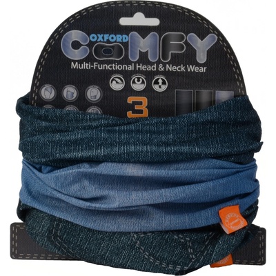 Comfy nákrčník Jeans OXFORD sada 3 ks