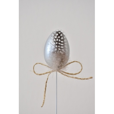 Lepaso Plastová vajíčka na špejli, s/12, 4 cm