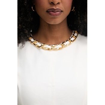 Elisabetta Franchi блуза дамска с лен (TO06062E2)