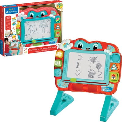 Baby Clementoni moja interaktívna magnetická kresliaca tabuľa 2v1