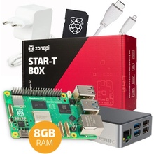 Zonepi Sada s Raspberry Pi 5 8GB RAM + Flirc krabička + 32GB microSD + příslušenství 500898