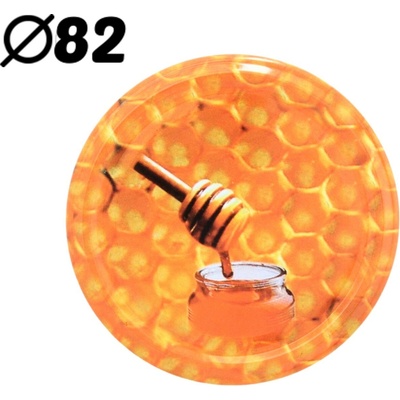 Pro-Tech shop Víčka na zavařování Twist-Off fi82 sklenice medu 10ks 67637