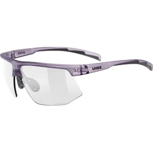 uvex Очила за колоездене Uvex Aerios S1-3 Cycling glasses - Purple Matt / Smoke - размер One Size (205-7435-0311)