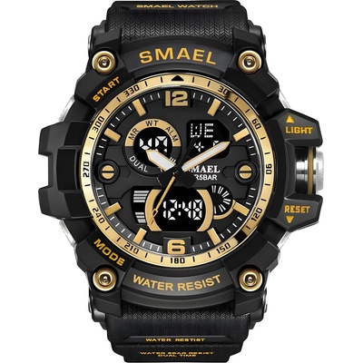 SMAEL Часовник smael ka-23813 - Черен / Златен kp23813