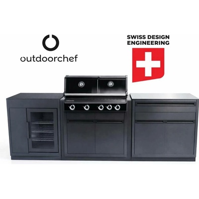 Outdoorchef Venkovní modulární kuchyň SET 5 HEAT X-415 30MB GRANIT