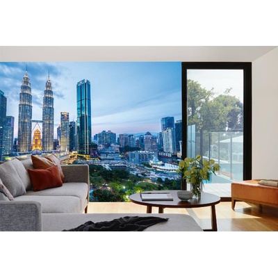 DIMEX ART Самозалепваща се флизелинова фототапета панорама на куала лумпур 375 x 250 см