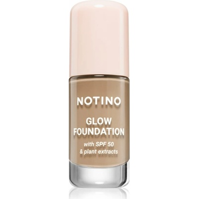 Notino Foundation Glow foundation with SPF50 & plant extracts rozjasňující make-up 02 light medium neutral 30 ml