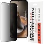 Techsuit Стъклен протектор за Motorola Moto G77 / G67 - 111D Privacy Full Glue - Techsuit - Черен