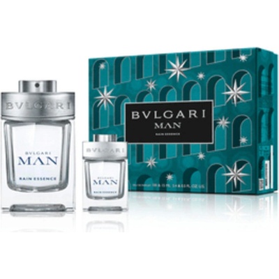 Bvlgari Man Rain Essence Darčeková sada pánska parfumovaná voda 100 ml a miniaturka pánska parfumovaná voda 15 ml