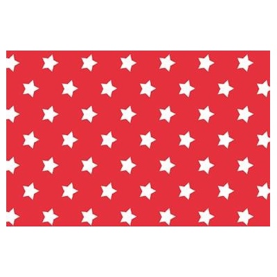 Gekkofix Samolepící fólie imitace Decor, Červené hvězdy, rozměry Červené hvězdy, šíře 45cm, cena za 15m