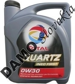 Total Quartz Ineo First 0W-30 1 l od 9,7 € - Heureka.sk