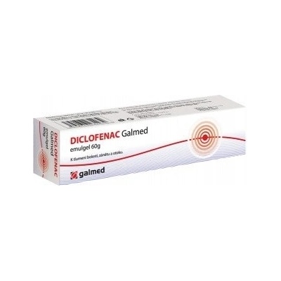 DICLOFENAC GALMED DRM 10MG/G GEL 1X60G