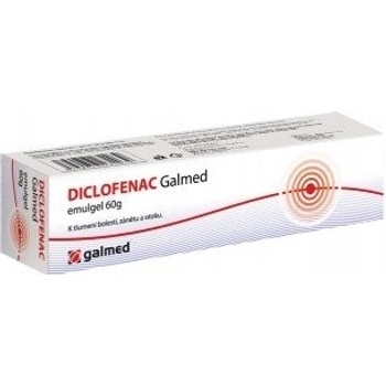 DICLOFENAC GALMED DRM 10MG/G GEL 1X60G