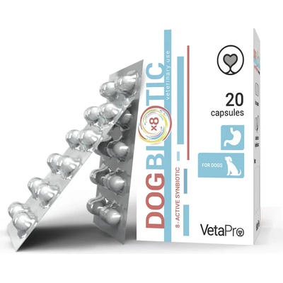 VetaPro Dog Biotic 20 cps.