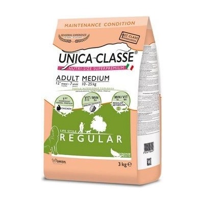 Unica Classe Dog Adult Medium Regular Chicken 12 kg