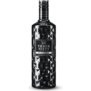 Image 1 of THREE SIXTY VODKA 42 Black - водка 700ml