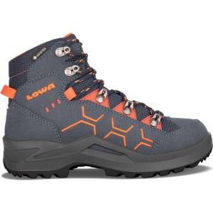 Lowa Детски туристически обувки Lowa Kid's Kody Evo GTX Mid Junior Walking boots - Steel Blue / Orange - размер 31 (EU) (702-3549-0315)