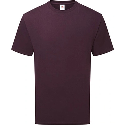 Fruit of the Loom pánske tričko 61-362-0 Dark Plum