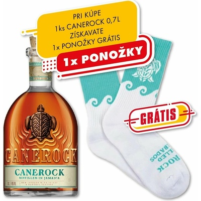 Canerock 40% 0,7 l (čistá fľaša)