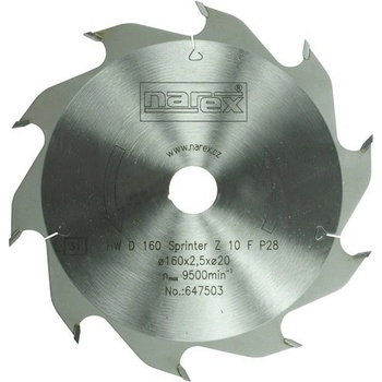 Narex 160×2.2×20 12FZ Sprinter 00647503