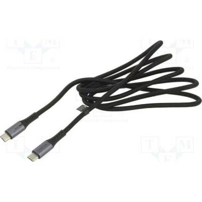 Logilink CU0443 USB 3.2 Gen 2x2 USB C vidlice z obou stran 1,5m černý