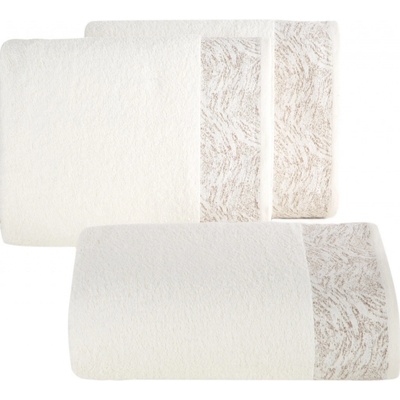 Eurofirany sada uterákov Rubi 50 x 90 cm krémová 6ks