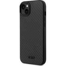 TUMI Aluminium Carbon Pattern iPhone 14 Plus čierne