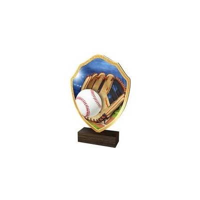 Poháry Bauer Dřevěná plaketa TFRW025 Baseball