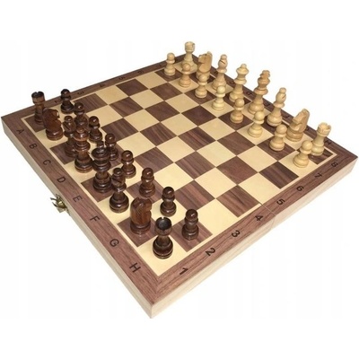 W&K Magnetické dřevěné šachy