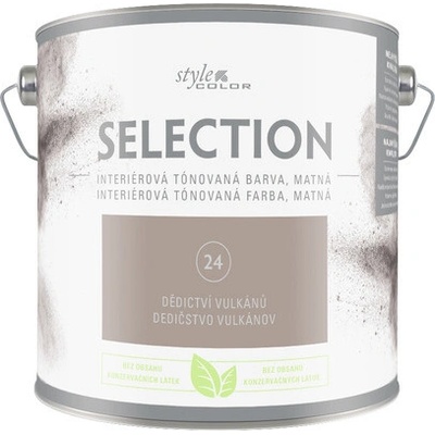 StyleColor Selection 2,5 l Dedičstvo vulkánov hnedá