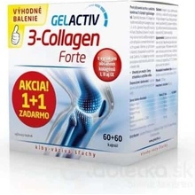 GelActiv 3-Collagen Forte 60 + 60 kapsúl