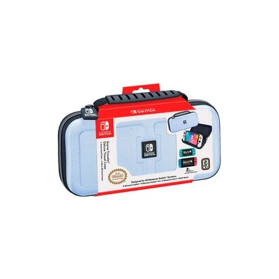 BigBen Deluxe Pouzdro pro Nintendo Switch, Lite, OLED Pastel Blue, NNS30PB