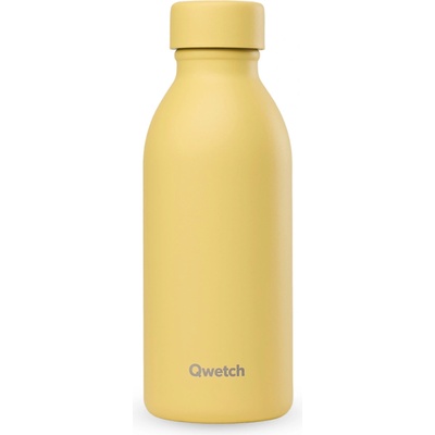 Qwetch Izolační lahev PASTEL 500 ml Citron