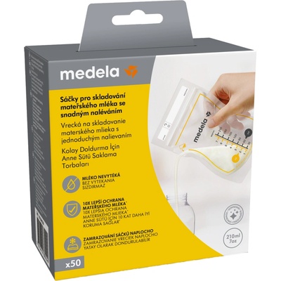 Medela Sáčky na skladování mateřského mléka Easy Pour Počet kusů: 50
