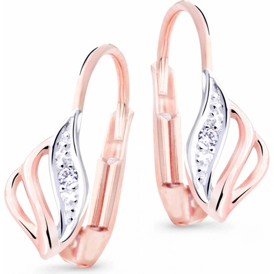 Cutie Jewellery Luxusní náušnice s třpytivými zirkony Z8024-55-10-X-R4