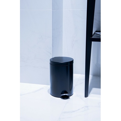 Olsen Spa Pedálový odpadkový koš 3 l kov černá KD02031785