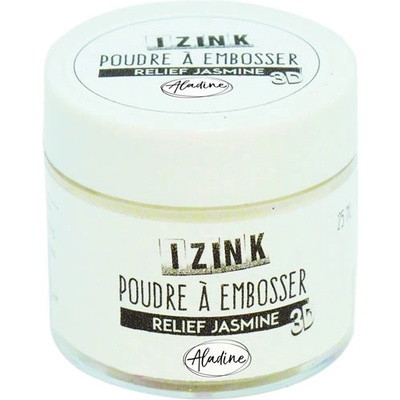 Embosovací prášek IZINK - bílý, 25 ml