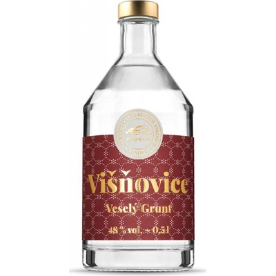 Veselý Grunt Višňovice 48% 0,5 l (holá láhev)