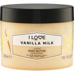 I Love Vanilla Milk подхранващо масло за тяло за жени 300 мл