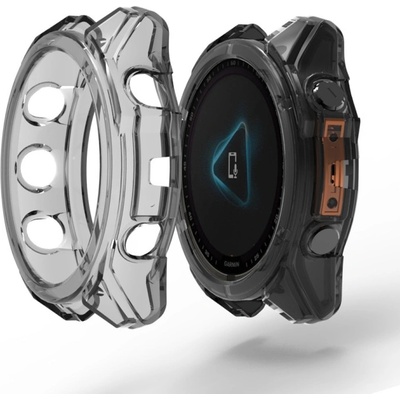 VSETKONAMOBIL 87941 TPU HALF COVER Kryt pre Garmin Fenix 8 51mm šedý