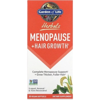Garden of Life Herbals Menopause + Hair Growth [30 Гел капсули]