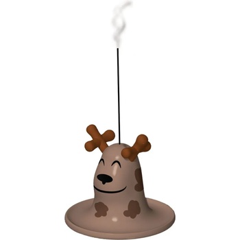 Alessi Коледна фигурка с поставка за тамян ALCE, кафява, Alessi (ALAMGI22)