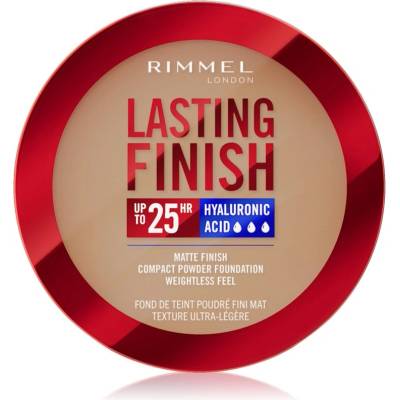 Rimmel Lasting Finish 25H компактна пудра SPF 20 цвят 008 Soft Beige 7 гр