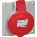 Legrand КОНТАКТ ЗА ТАБЛО ip44 3p+e, 16a 380/415v legrand - СИВ/ЧЕРВЕН (3245065551884)