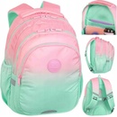 CoolPack vícekomorová batoh F029754 Gradient Strawberry růžovo-zelená