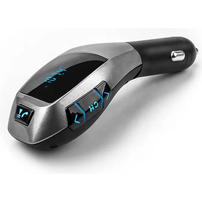 Gizmo FM Bluetooth трансмитер с USB зарядно за кола, MP3 плеър - X5