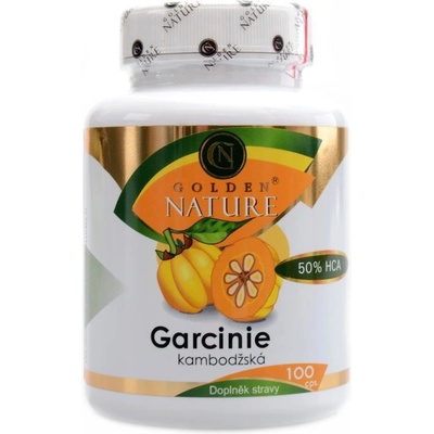 Golden Nature Garcínia kambodžská 50% HCA 100 ks