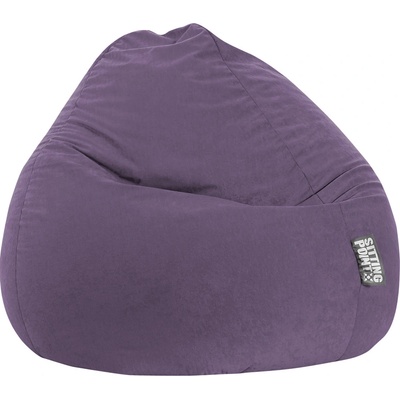Beanbag sedací vak Easy XXL 80 x 130 cm fialový