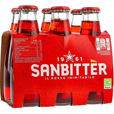 Sanbitter Rosso 6 x 100 ml