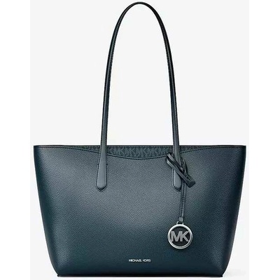 Michael Kors dámská kožená velká kabelka Arden modrá